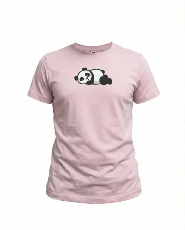 T-Paita Panda, Lapset, Vaaleanpunainen