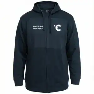 Vetoketjullinen Huppari Koordinaatit, Aikuiset, Tummansininen